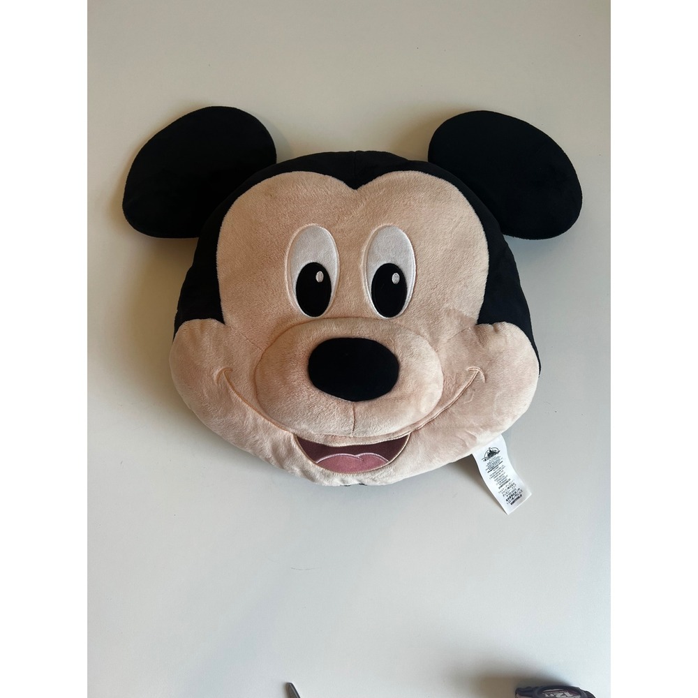 Disney‎ Mickey Mouse Head Plush Pillow Pal